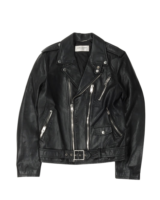 L17 Double Rider Leather Jacket