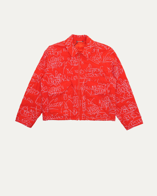 Embroidered Graffiti Jacket