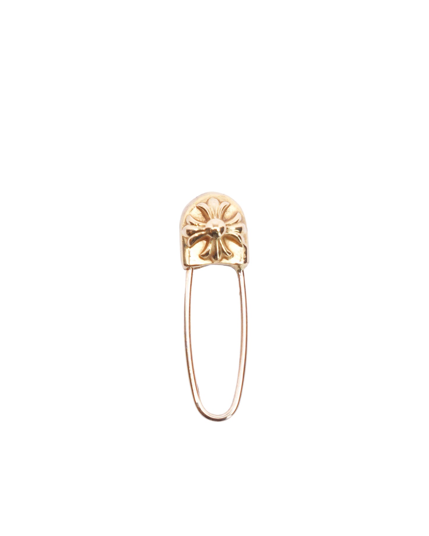 22k Gold Safety Pin