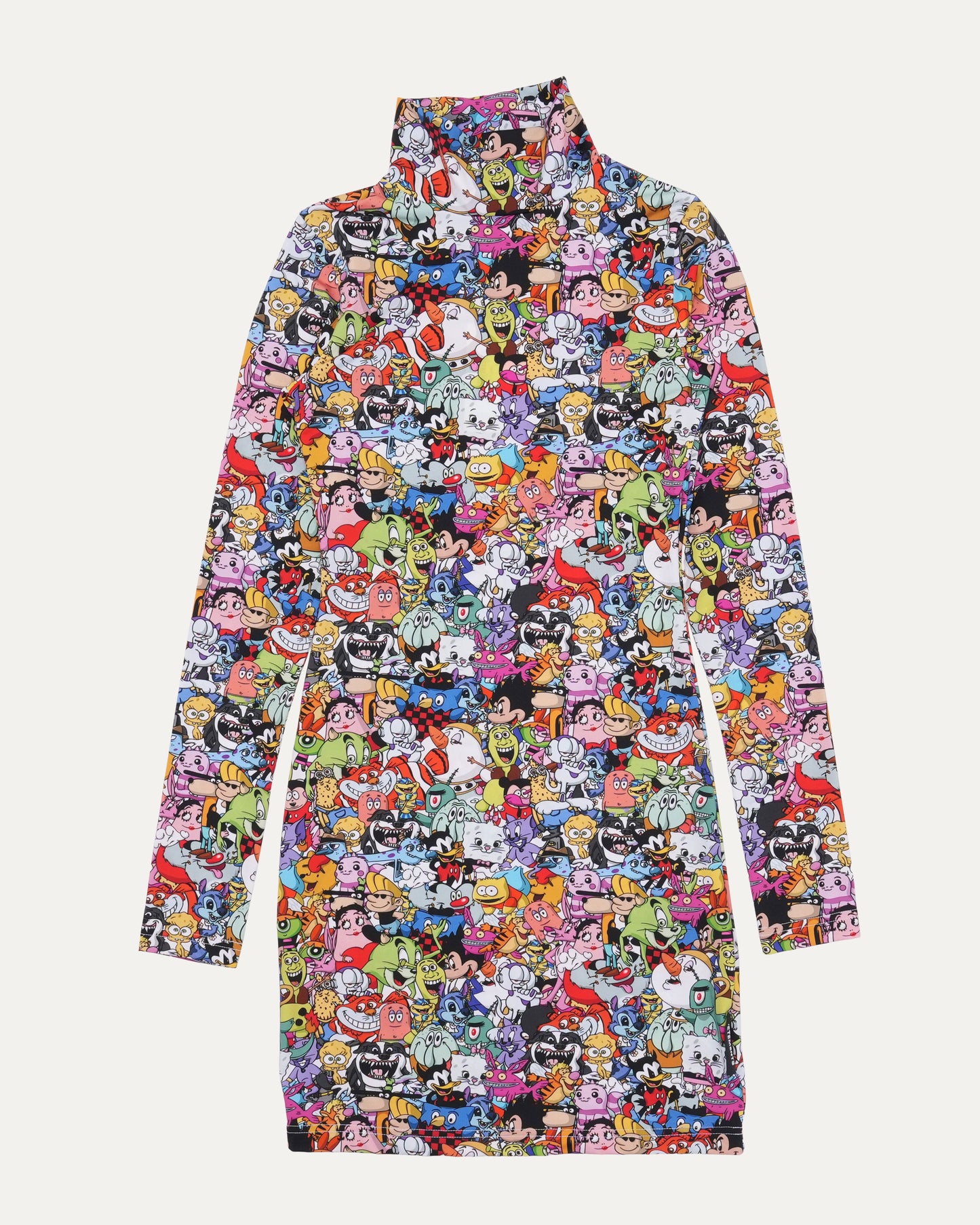 Cartoon Character Mini Dress