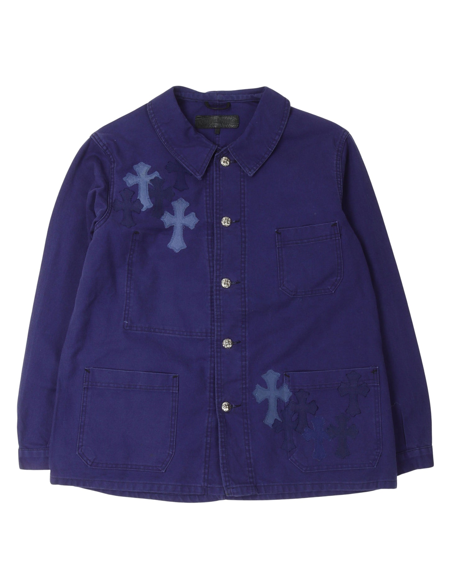 Cross Patch Bleu de Travail French Work Jacket