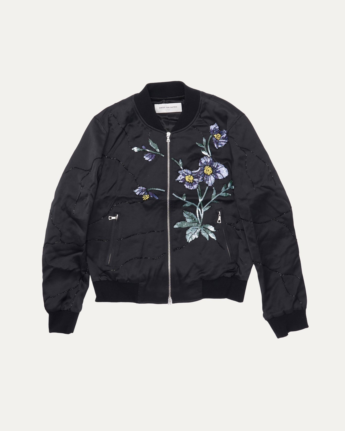 Sequin Bomber Jacket