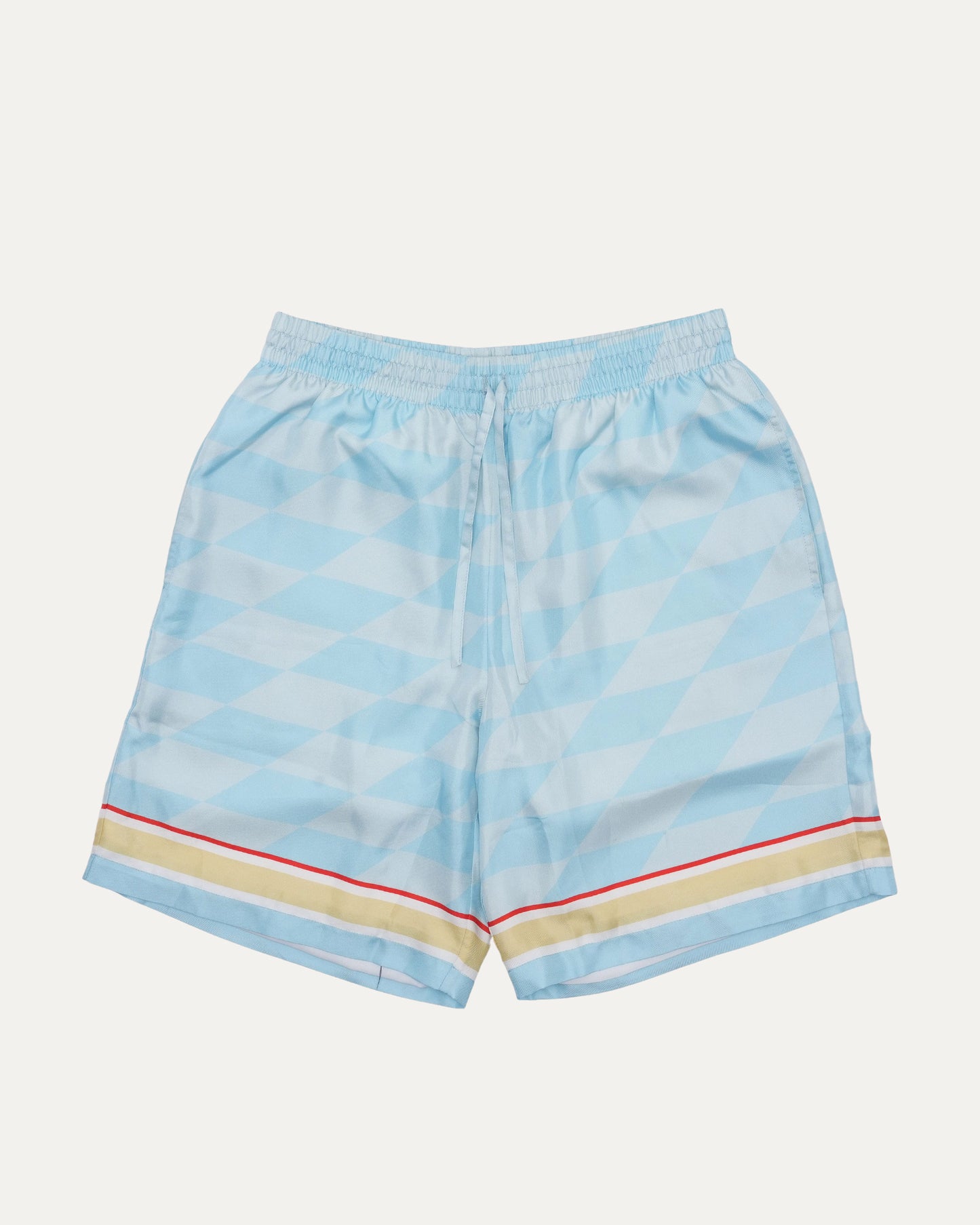 Damiers Et Cygne Silk Shorts