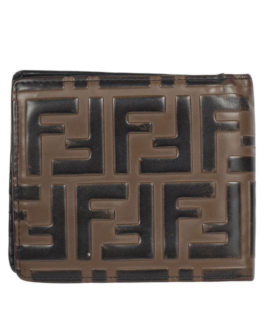 Embossed Leather Wallet