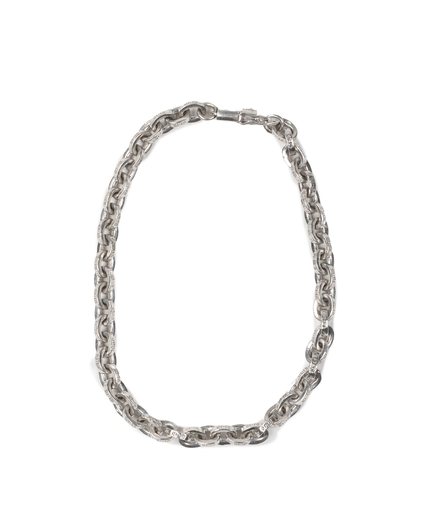 18K White Gold Paper Chain Bracelet