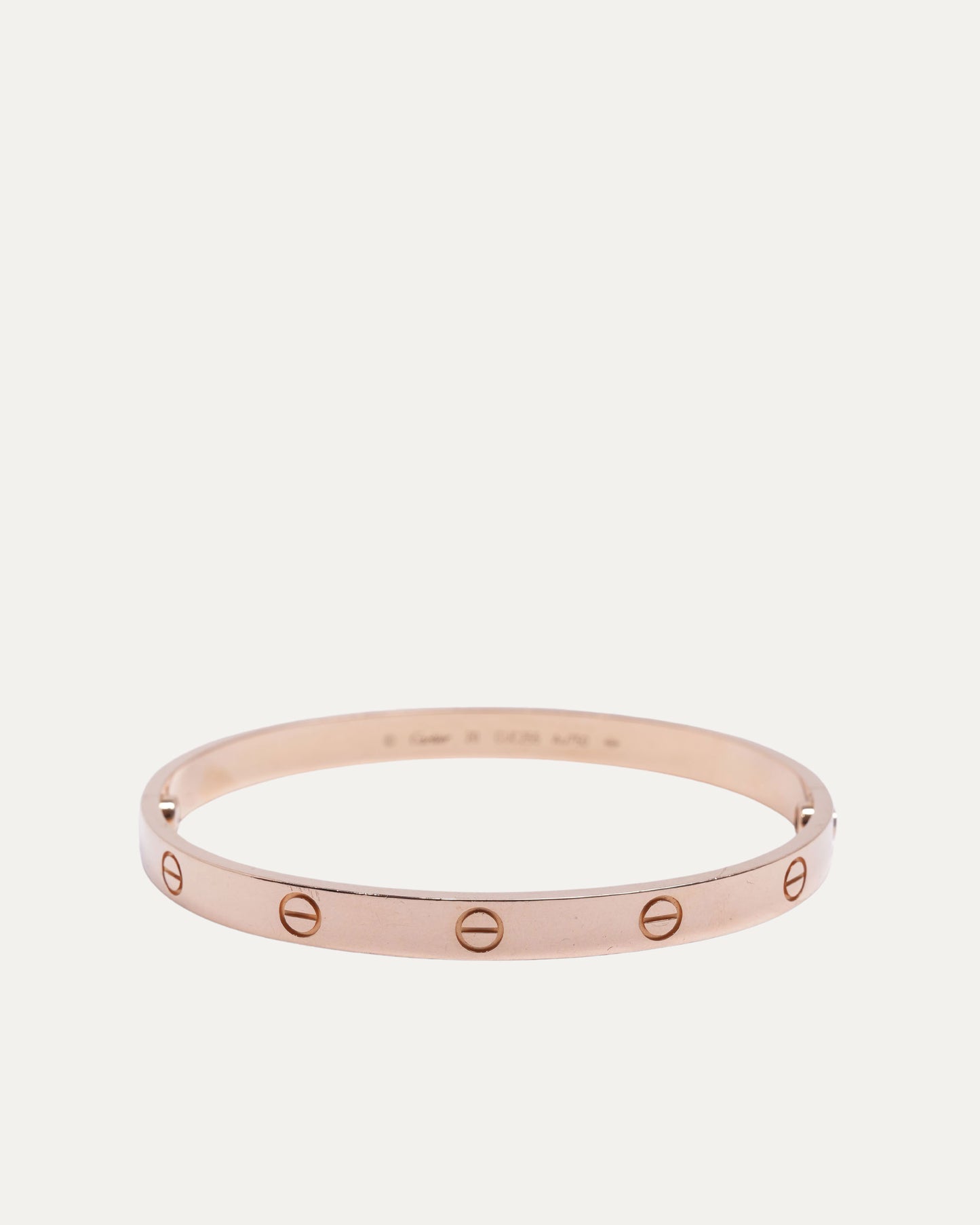 Rose Gold Love Cartier Bracelet