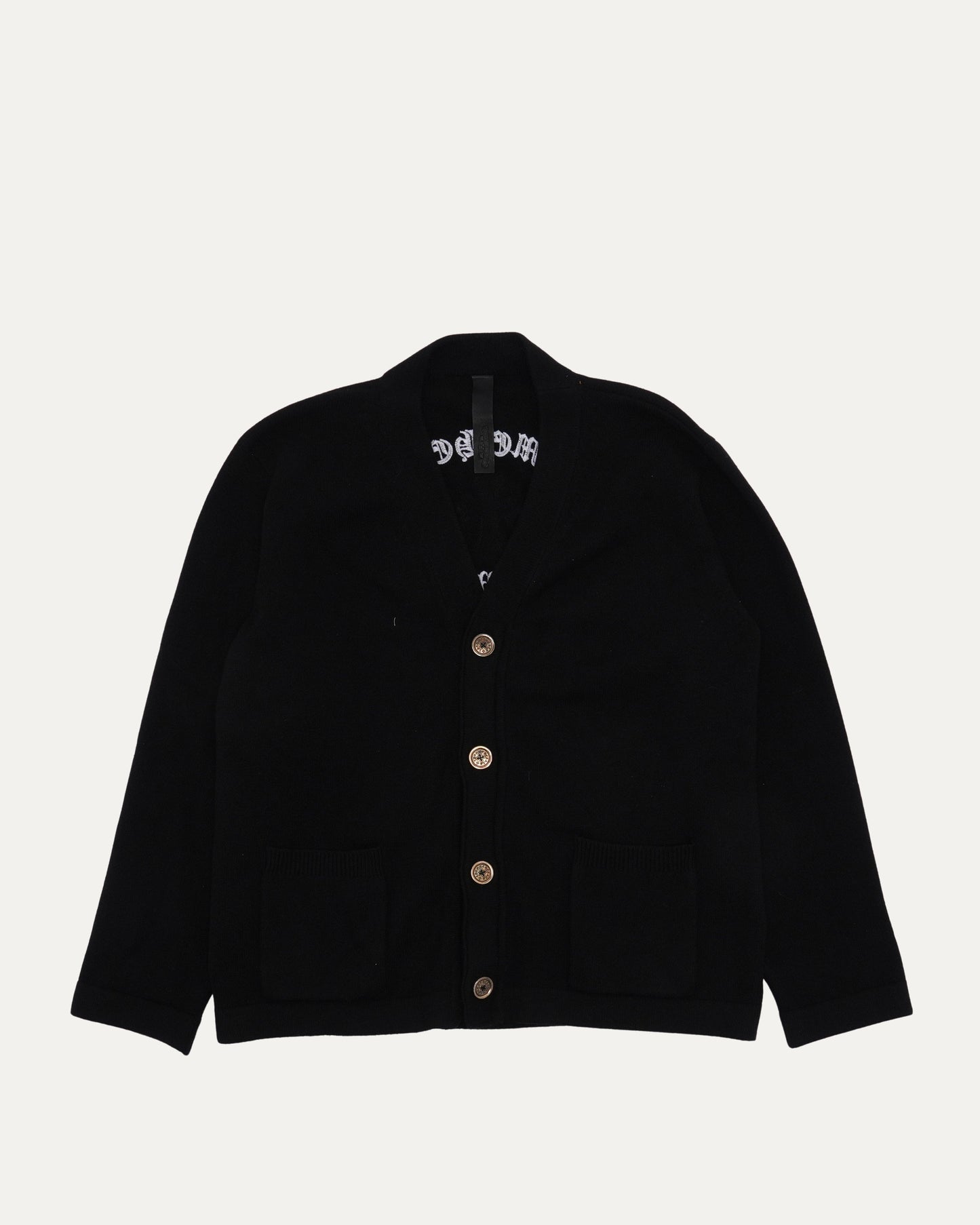 Cross Patch Cashmere Blend Cardigan