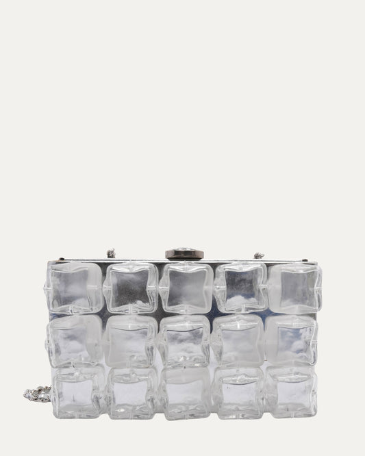 Ice Cube Minaudiere Bag