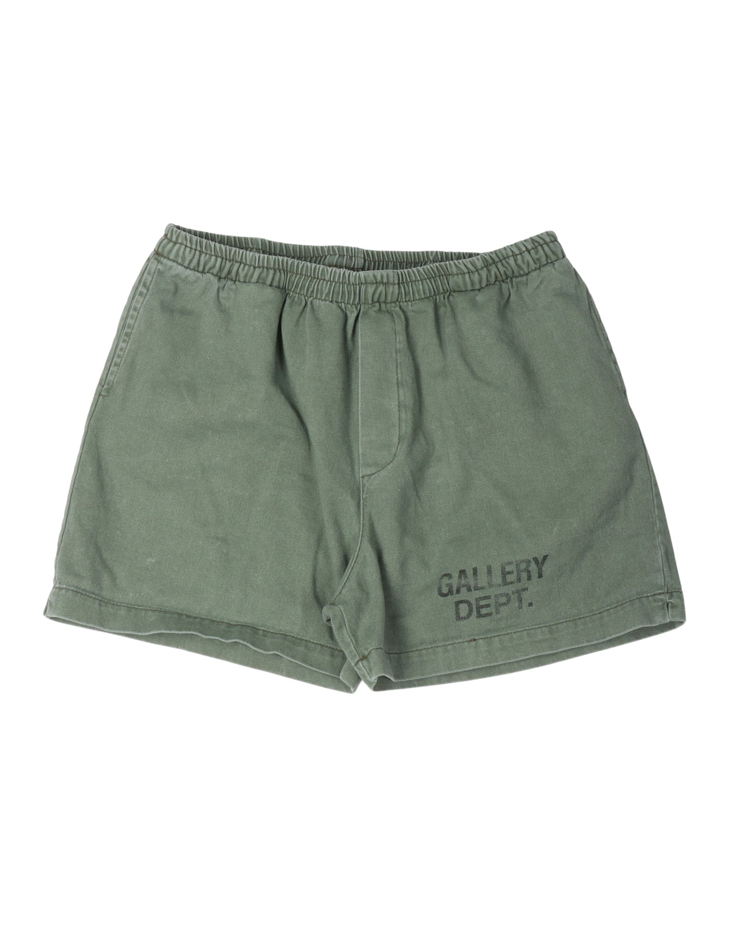 Canvas Drawstring Shorts