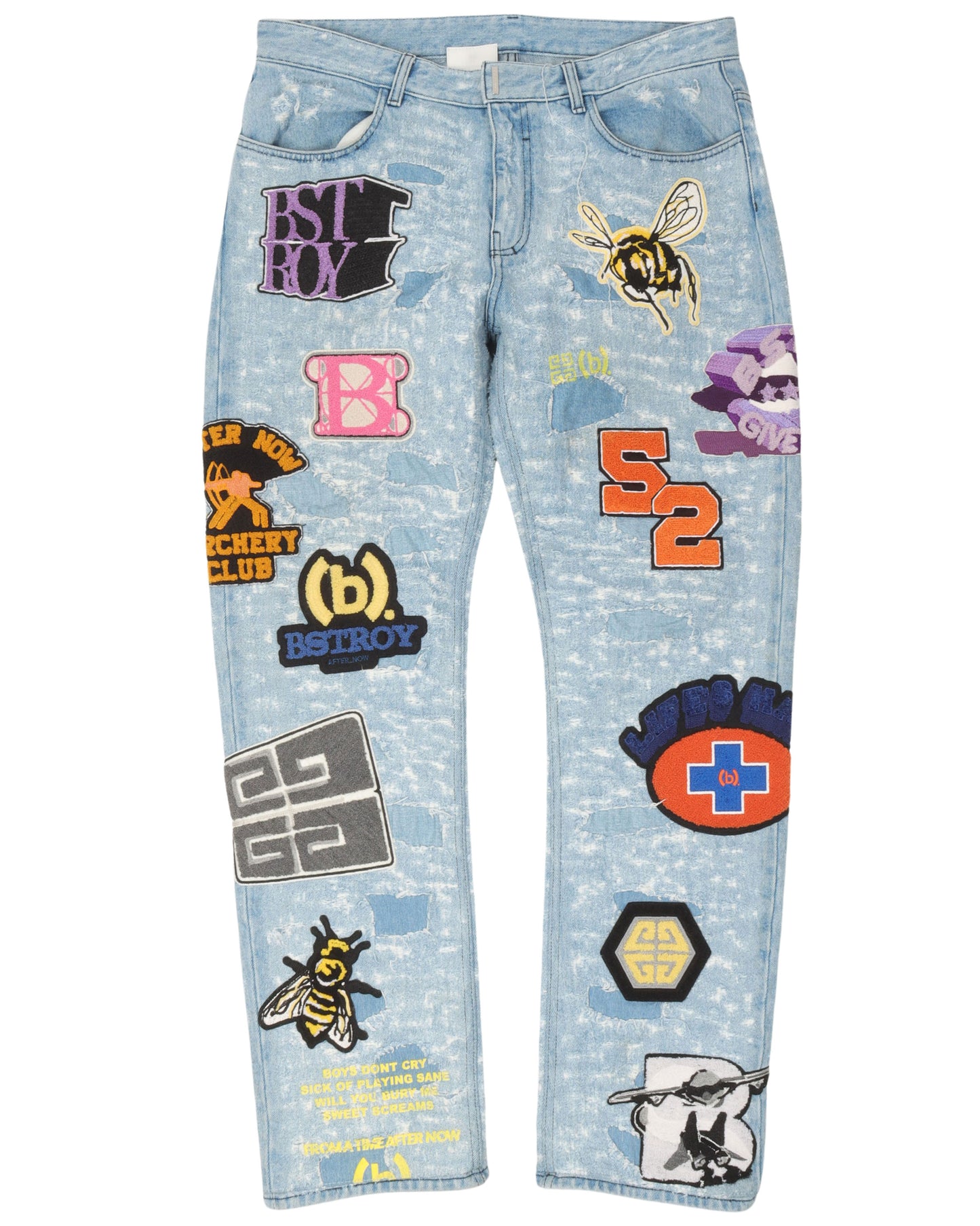 B-Stroy Patch Jeans