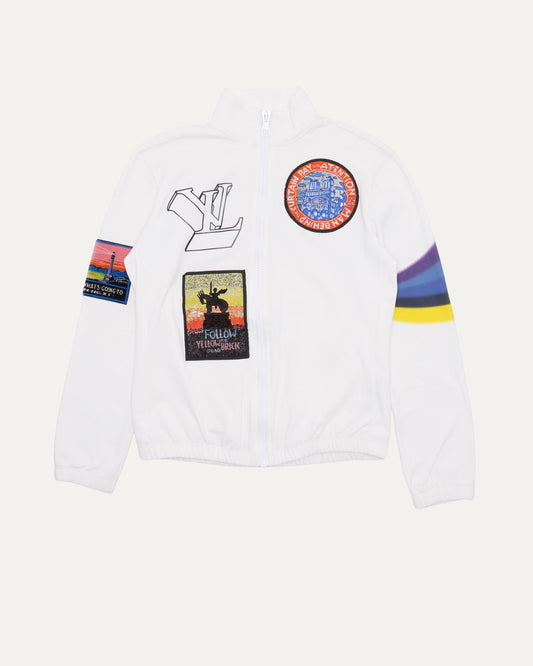SS19 Beaded Appliqué Cycling Jacket