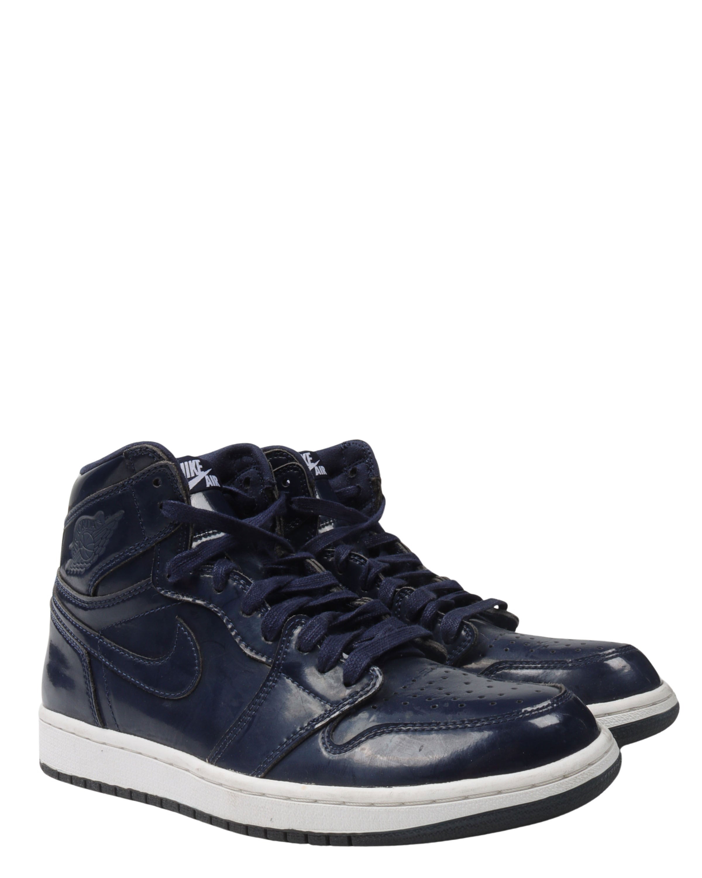 Jordan Obsidian Patent Nike Air Jordan Navy Patent Leather