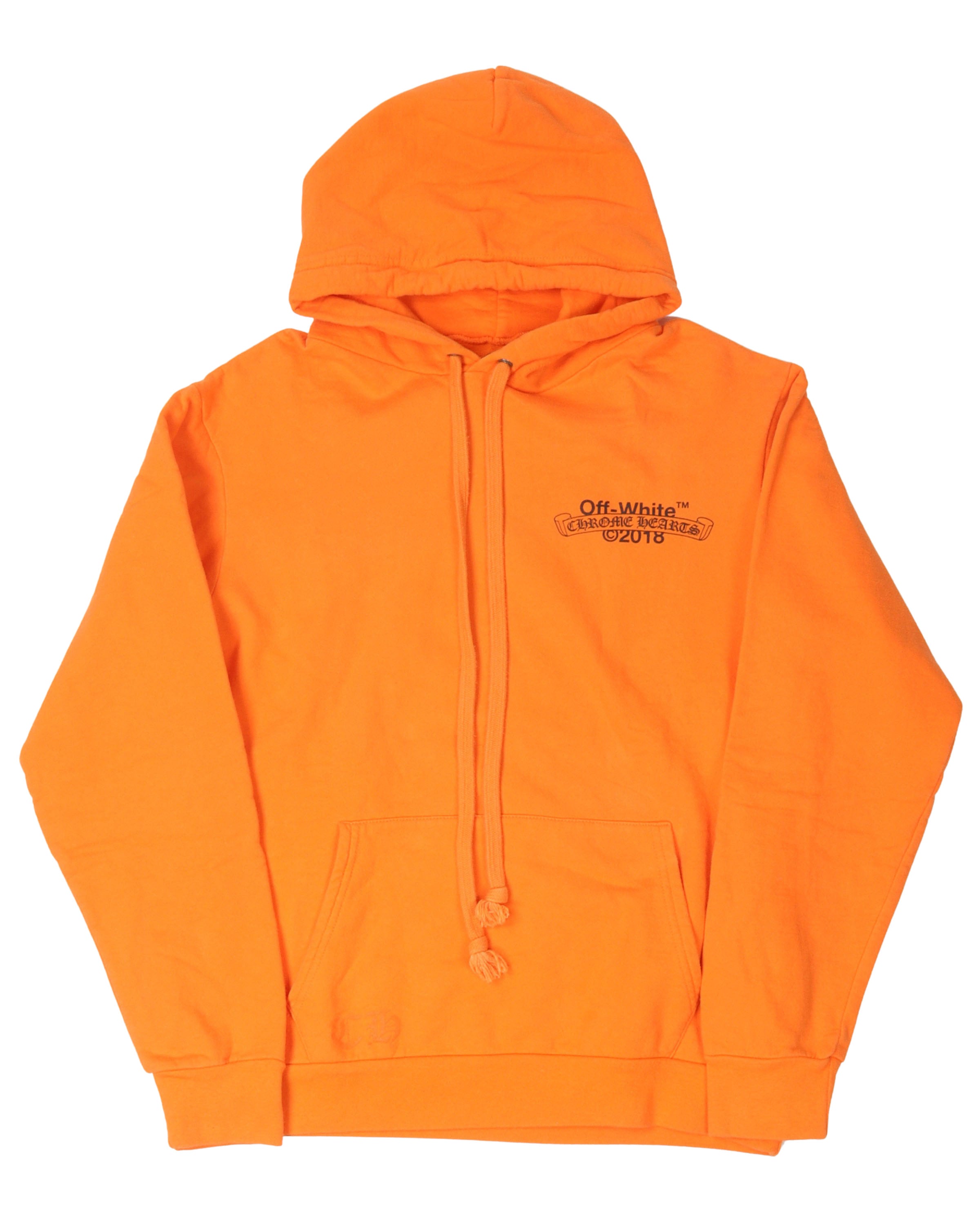 Chrome hearts off white hoodie Clearance