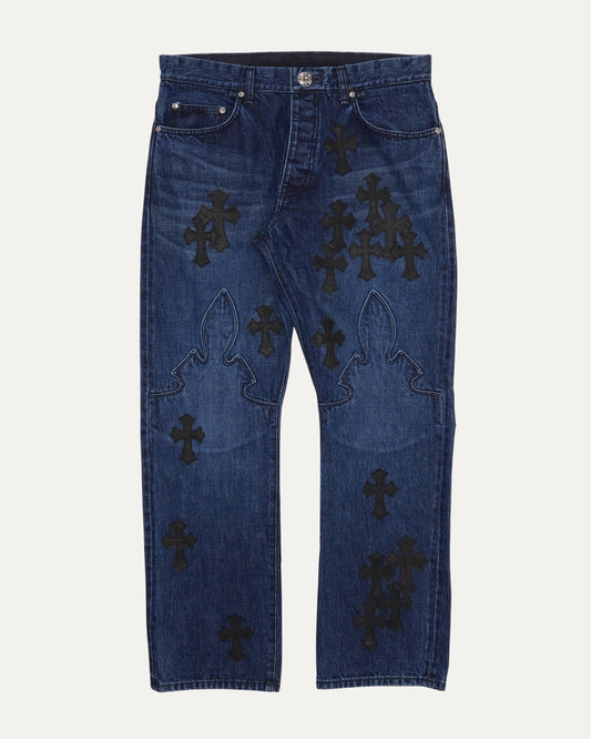 Cross Patch Turbo Diesel Fleur Knee Jeans