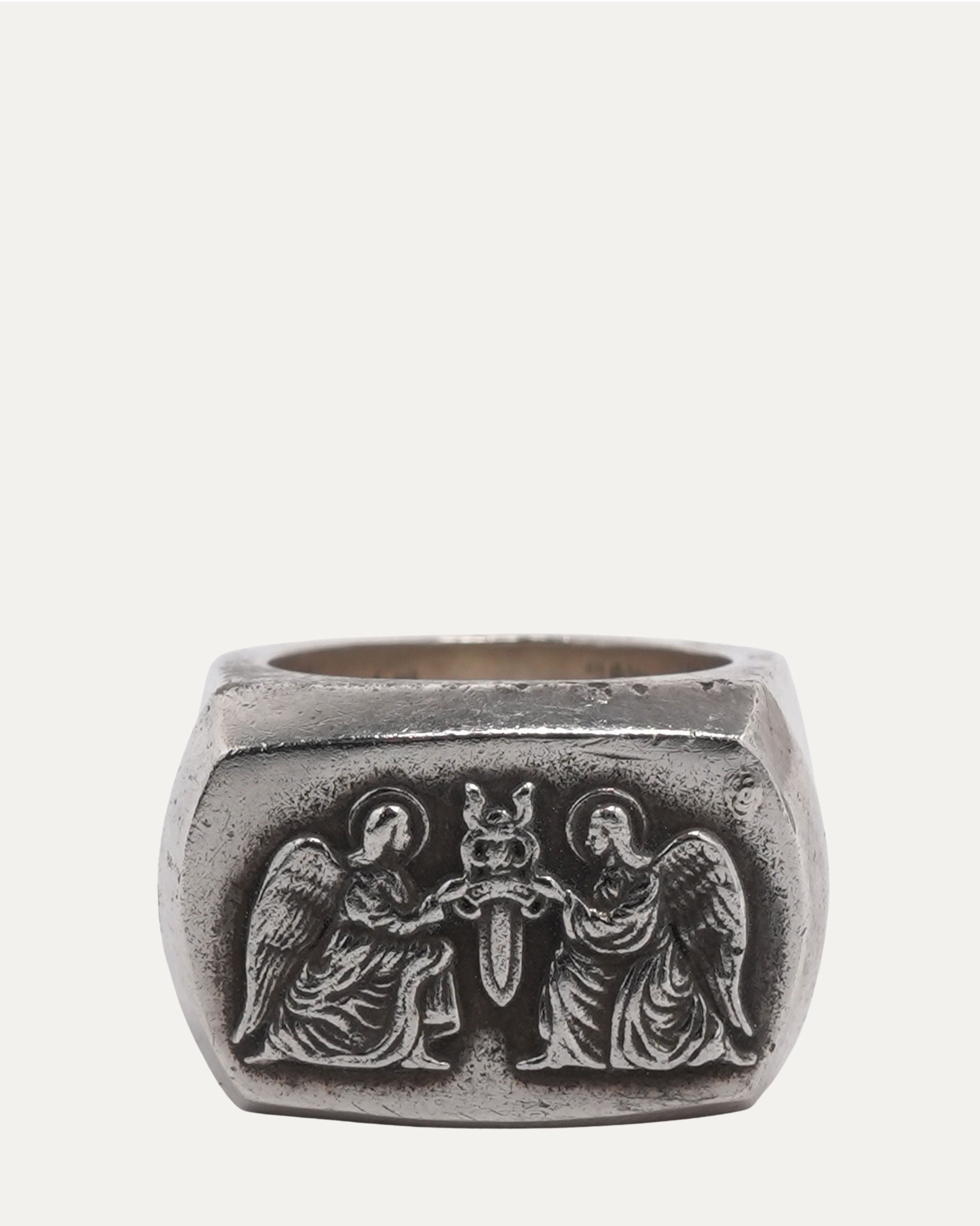 RAJAS Ring & Magatama シルバー Chrome Hearts Angel PJ Ring – Justin Reed