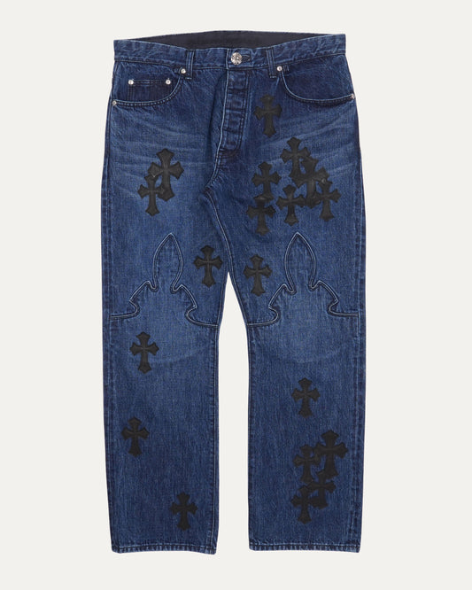 Cross Patch Turbo Diesel Fleur Knee Jeans