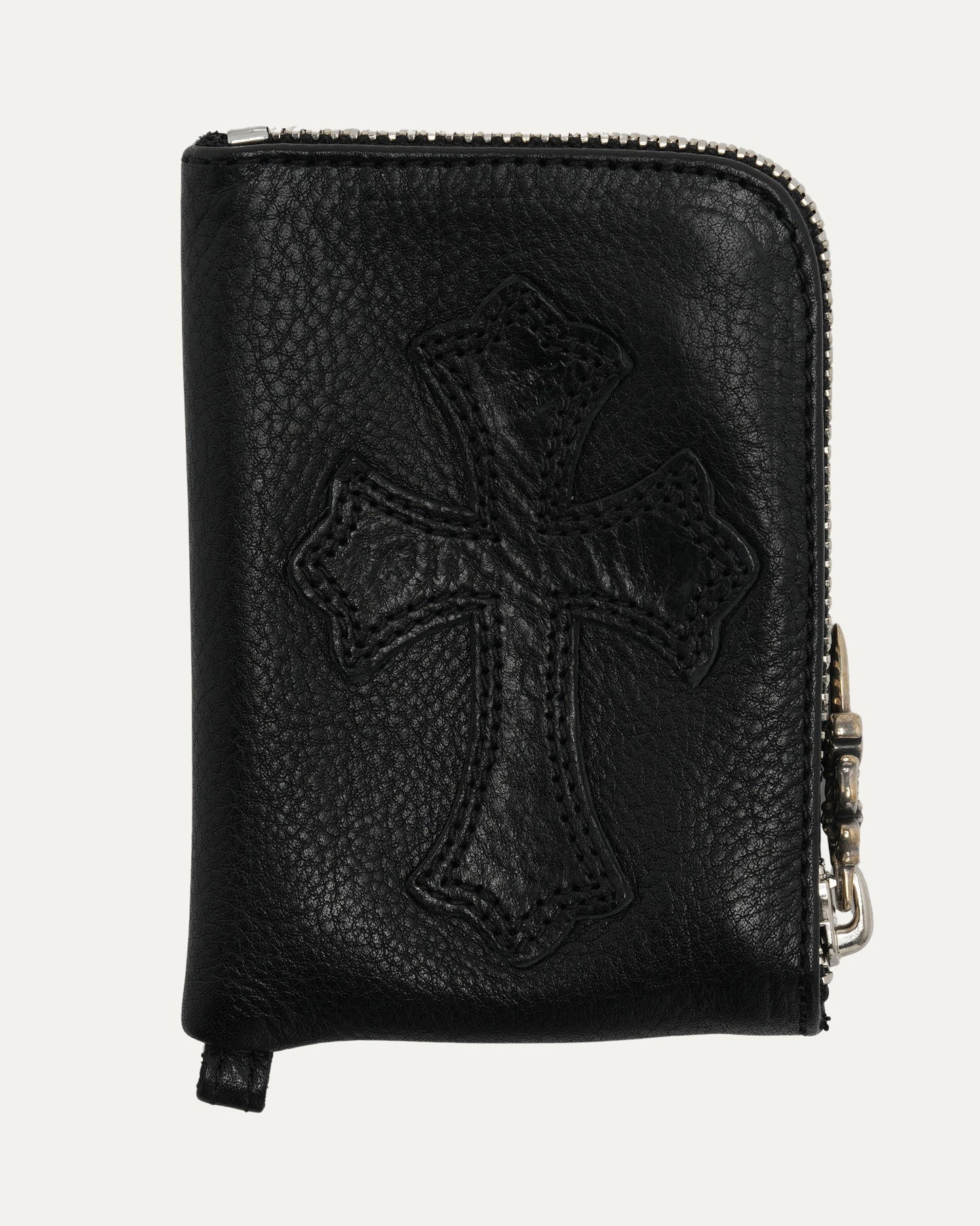 Cross Patch Zip Wallet