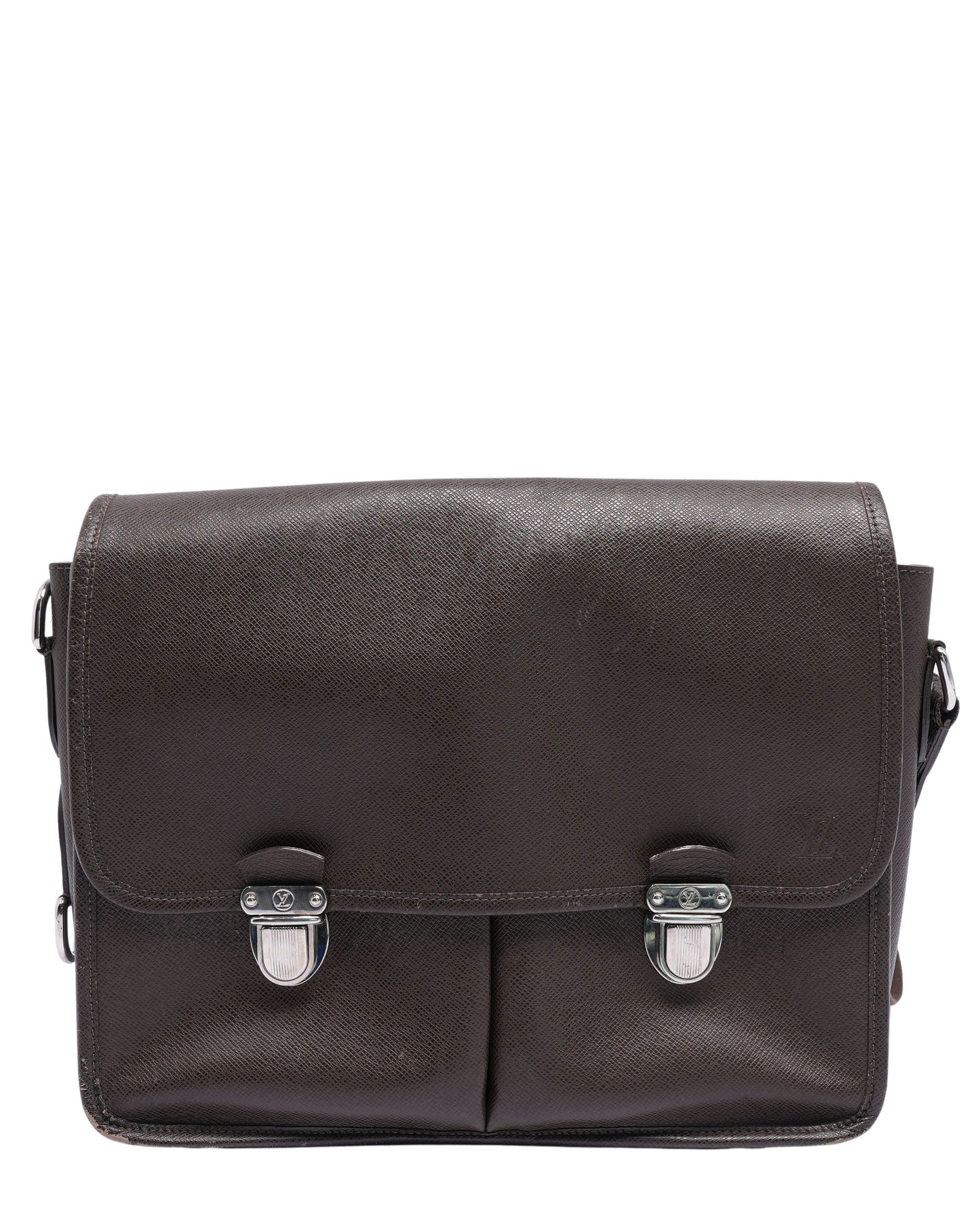 Taiga Leather Alexei Messenger Bag