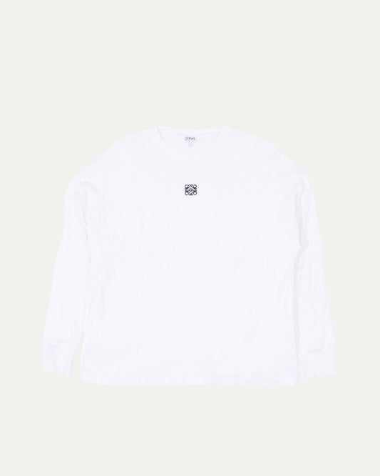 Embroidered Logo Thermal Long Sleeve T-Shirt