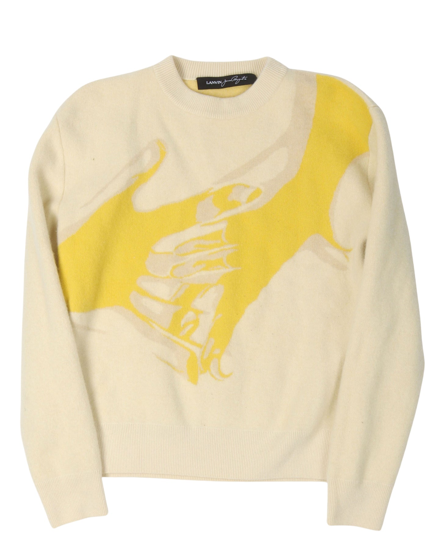 James Rosenquist Wool Cashmere Blend Sweater