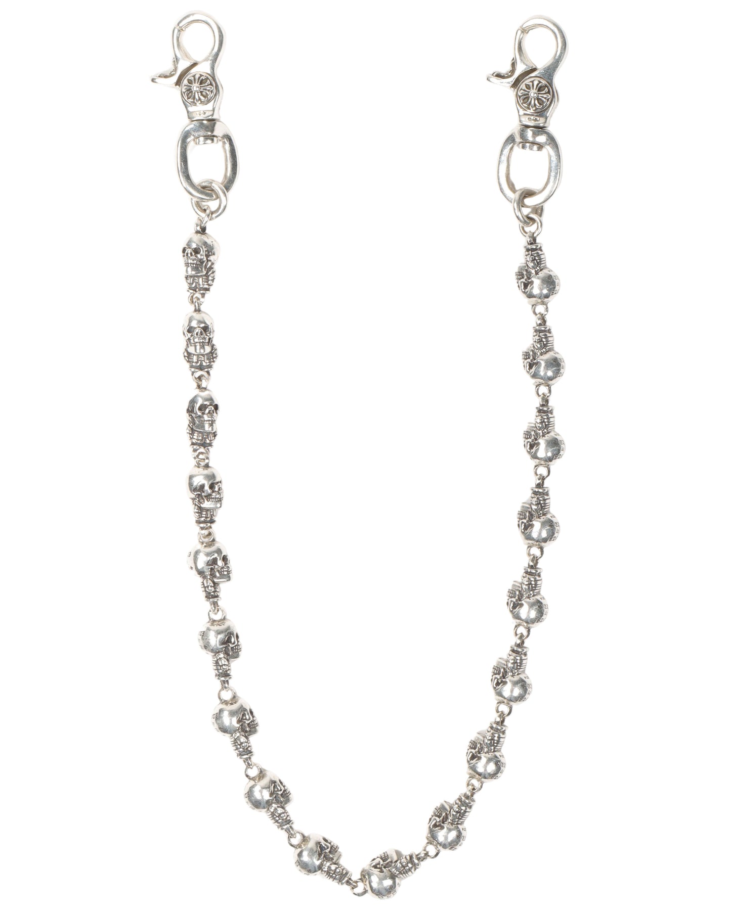 Delphino Foti Skull Wallet Chain