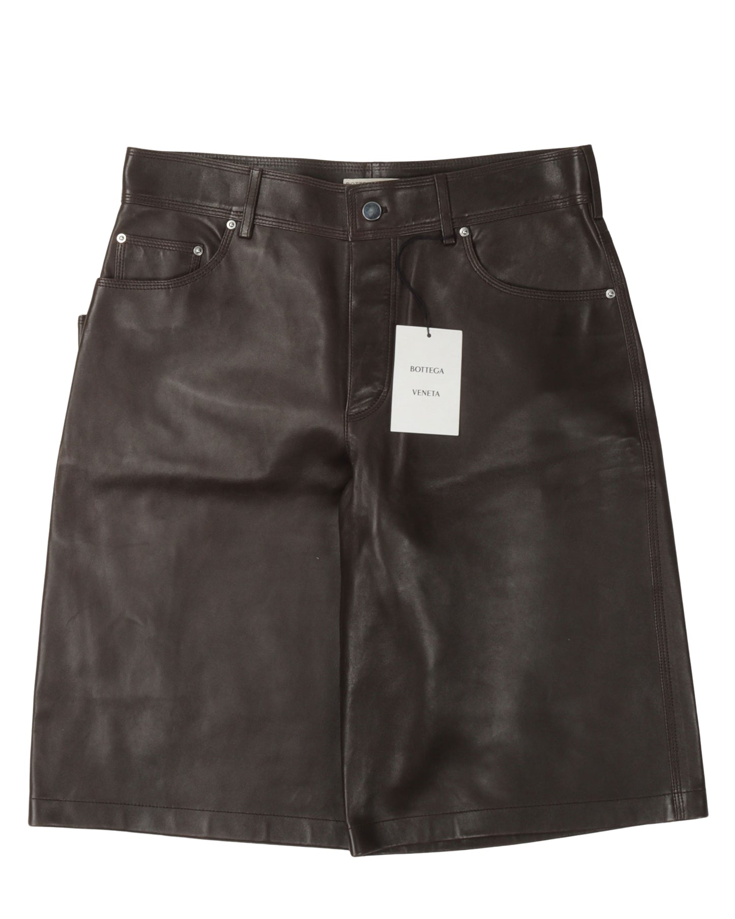 Lamb Leather Carpenter Shorts