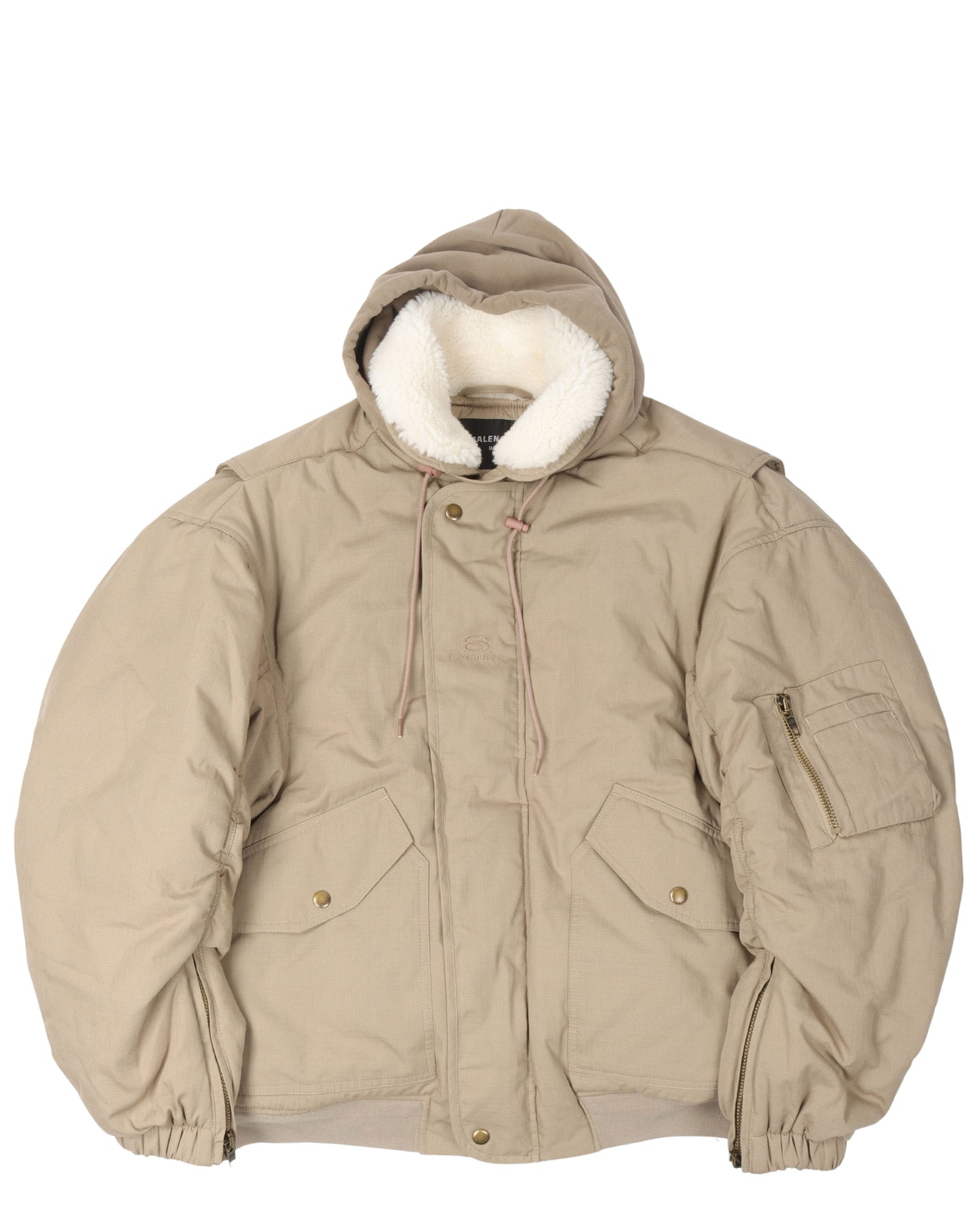 Quilted Bomber Jacket