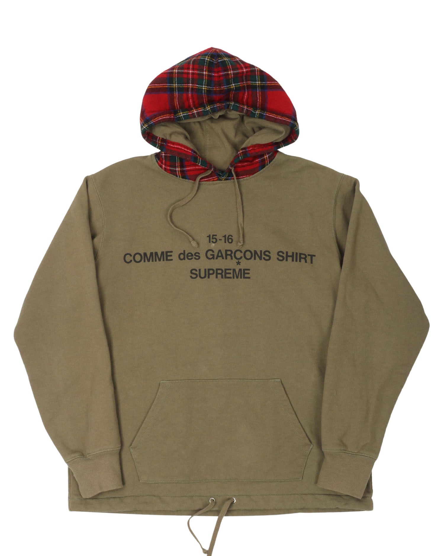 Supreme Comme Des Garcons Plaid Hoodie Justin Reed Supreme Comme Des Garcons Plaid Hoodie Justin Reed