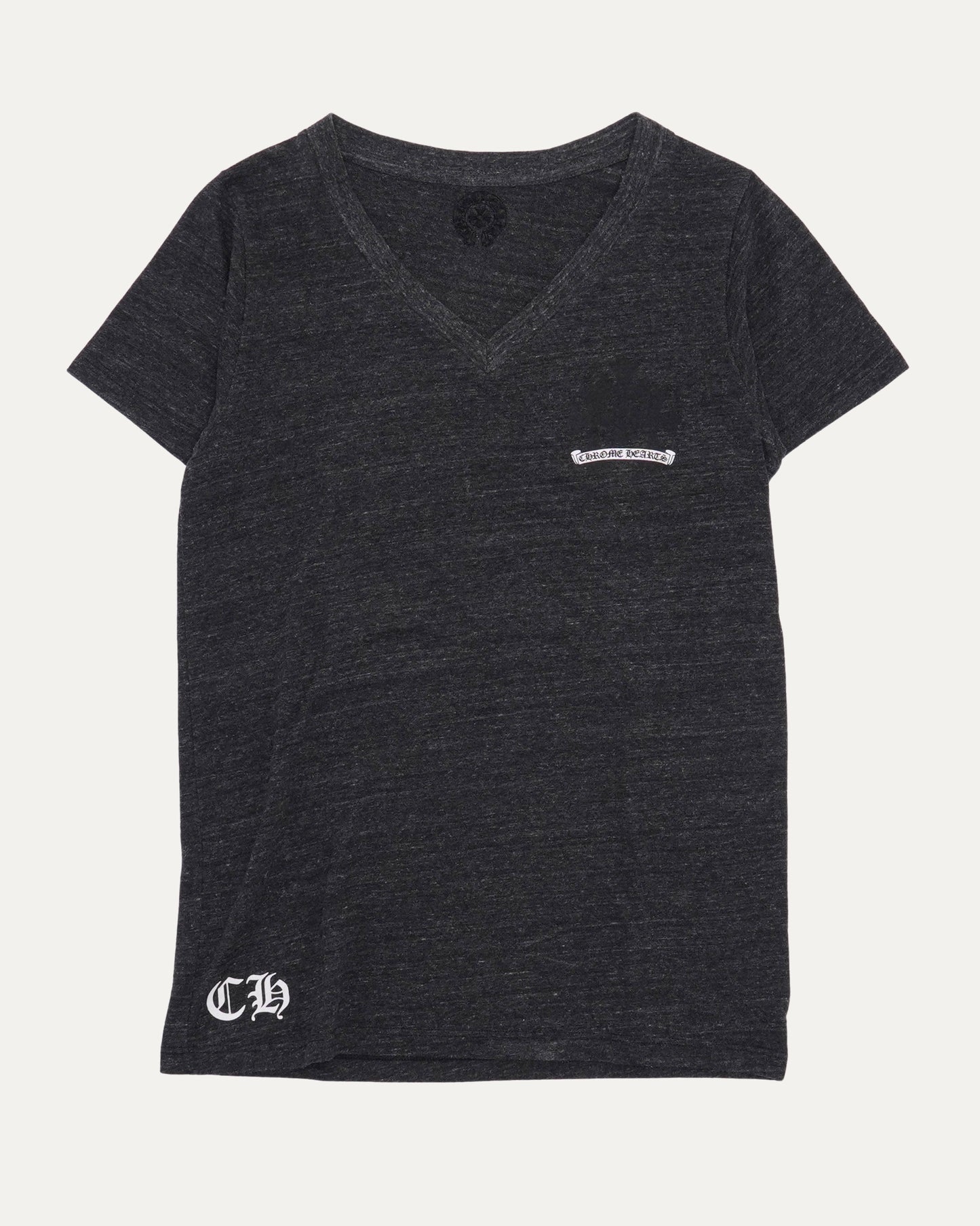 V Neck Cemetery Cross T-Shirt