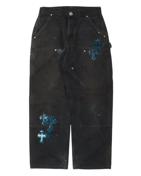 St. Barth Exclusive Carhartt Cross Patch Double Knee Carpenter Pants