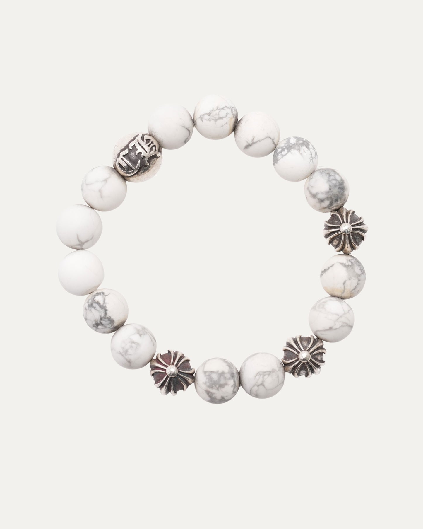 10mm Multi Charm Bead Bracelet