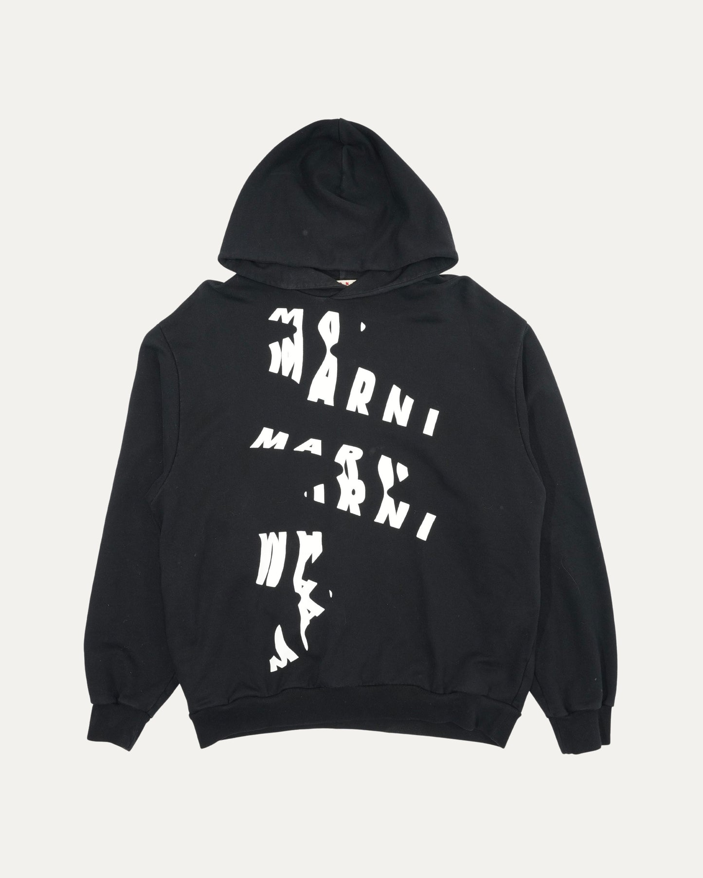 Distorted Logo Hoodie