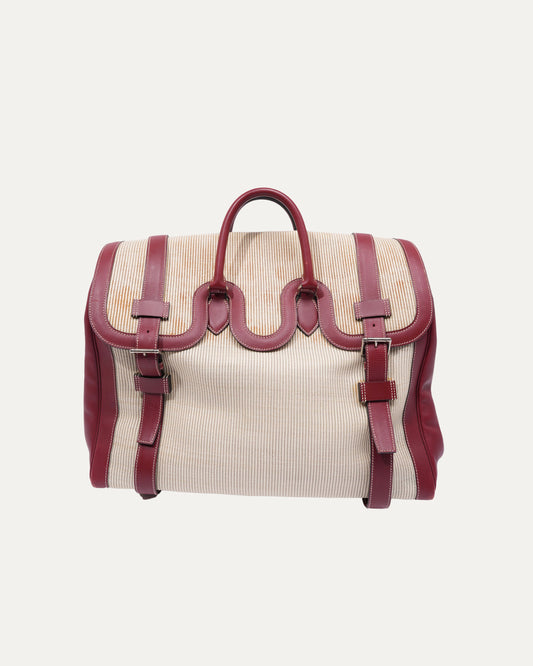 Drag Voyage Gulliver Leather Boston Bag