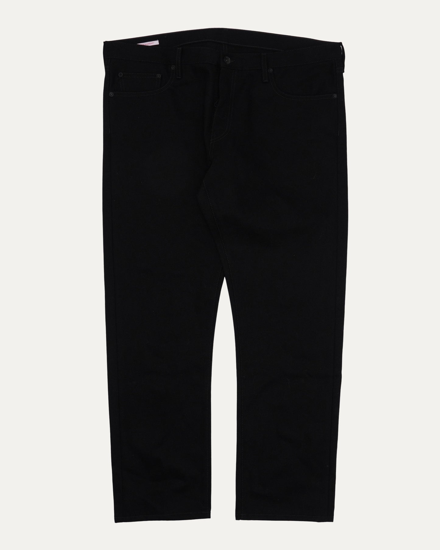 Diagonal Pocket Logo Jeans