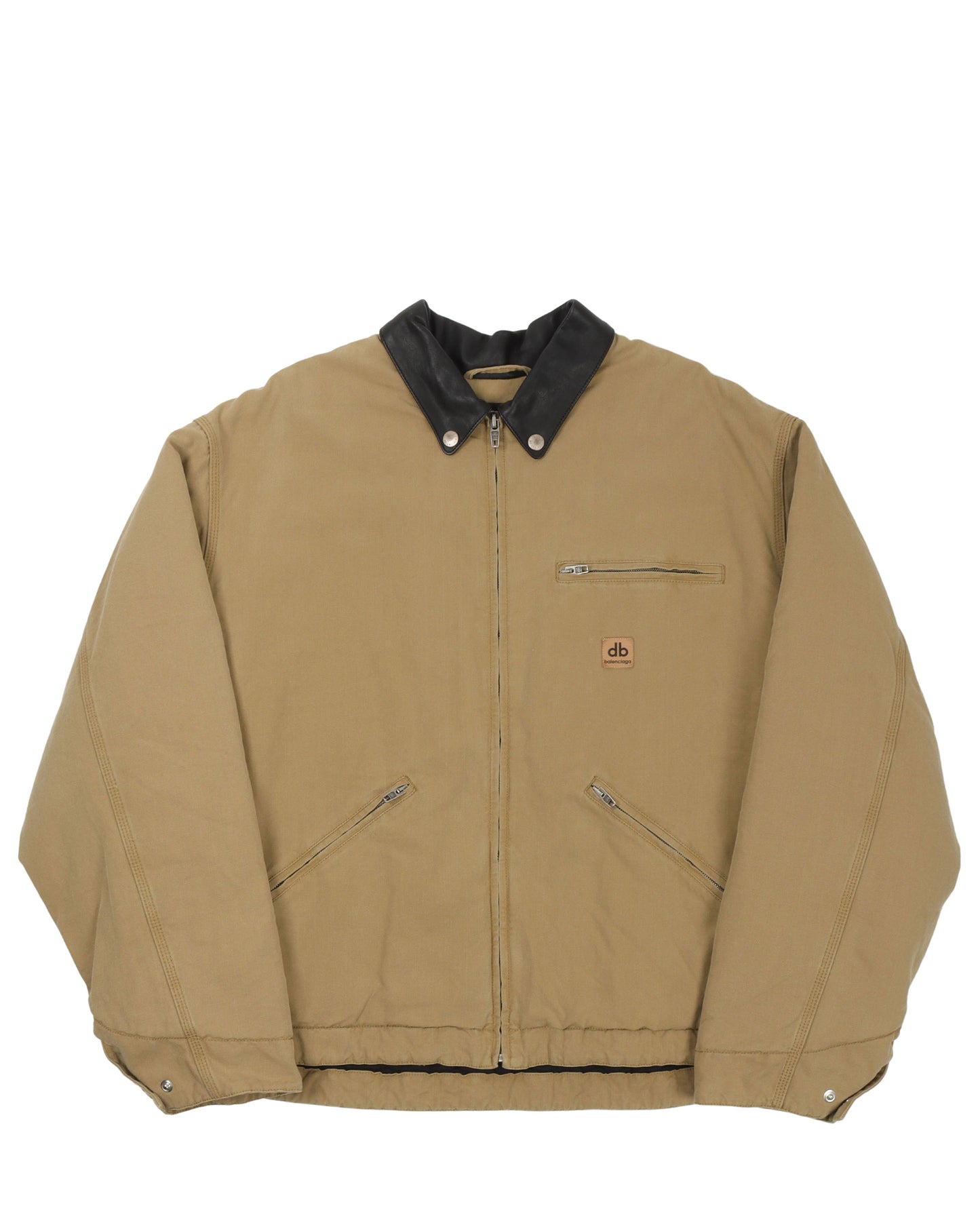 Canvas Zip Up Work Jacket
