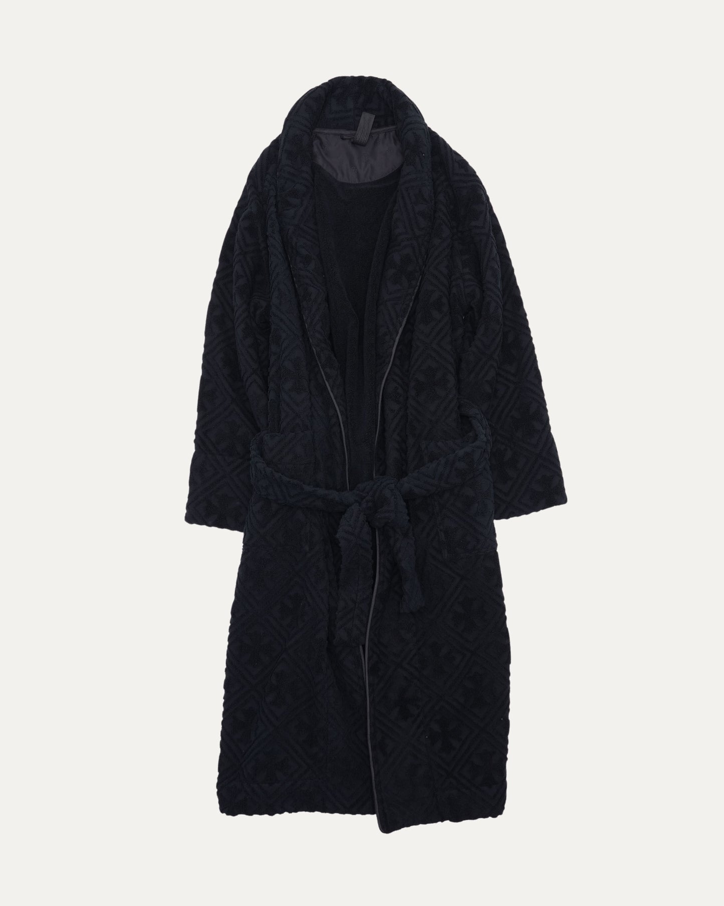 Plus Cross Jacquard Bath Robe