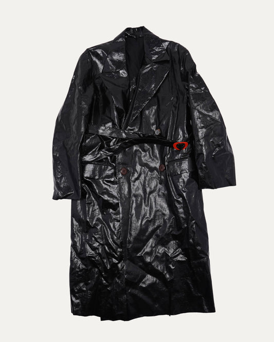 SS21 Waxed Trench Coat