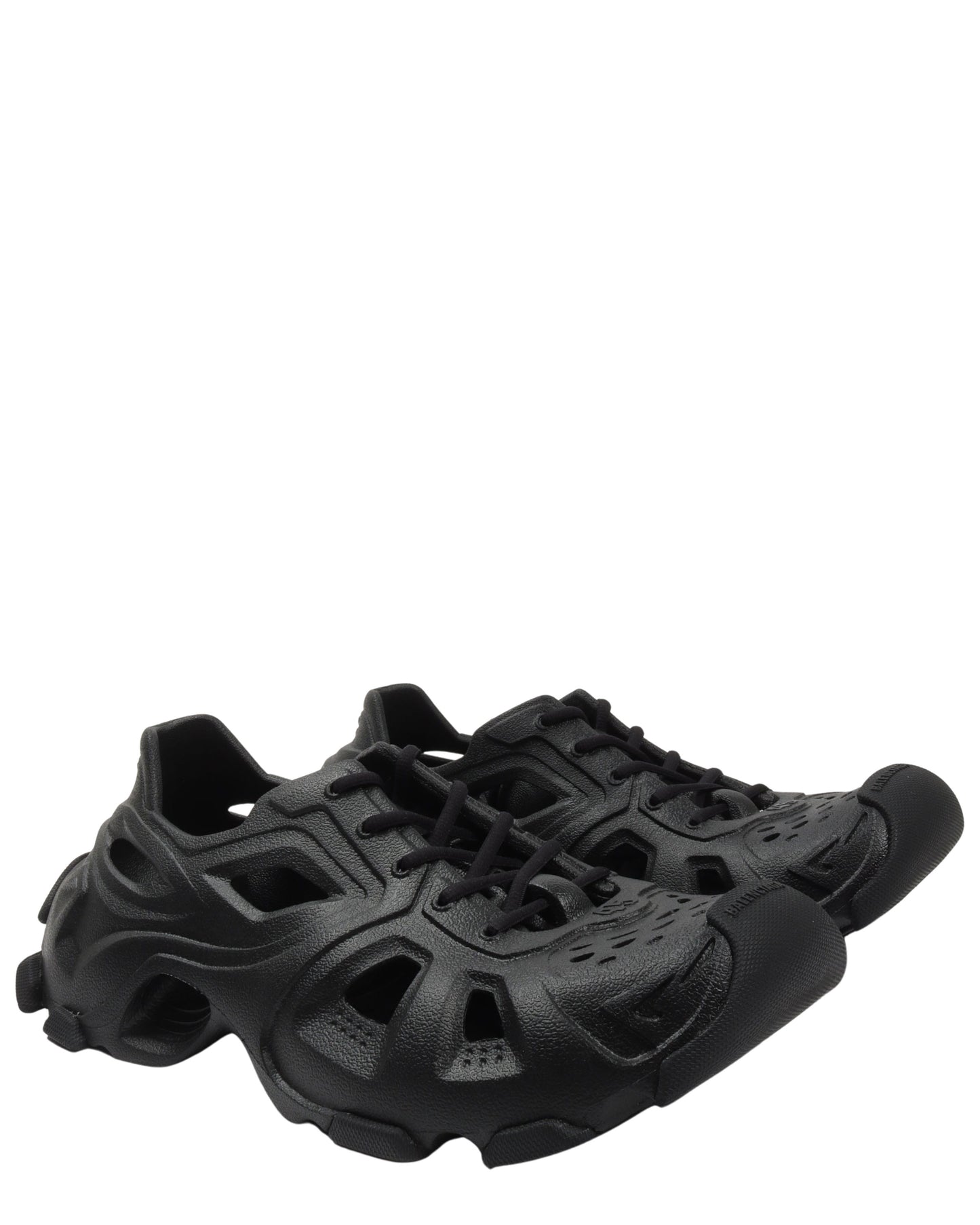 Rubber HD Lace Up Sneakers