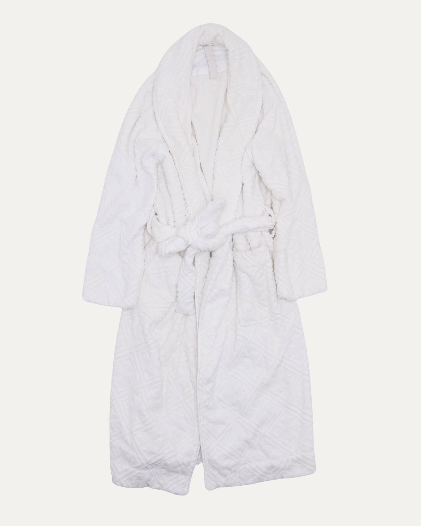 Plus Cross Jacquard Bath Robe