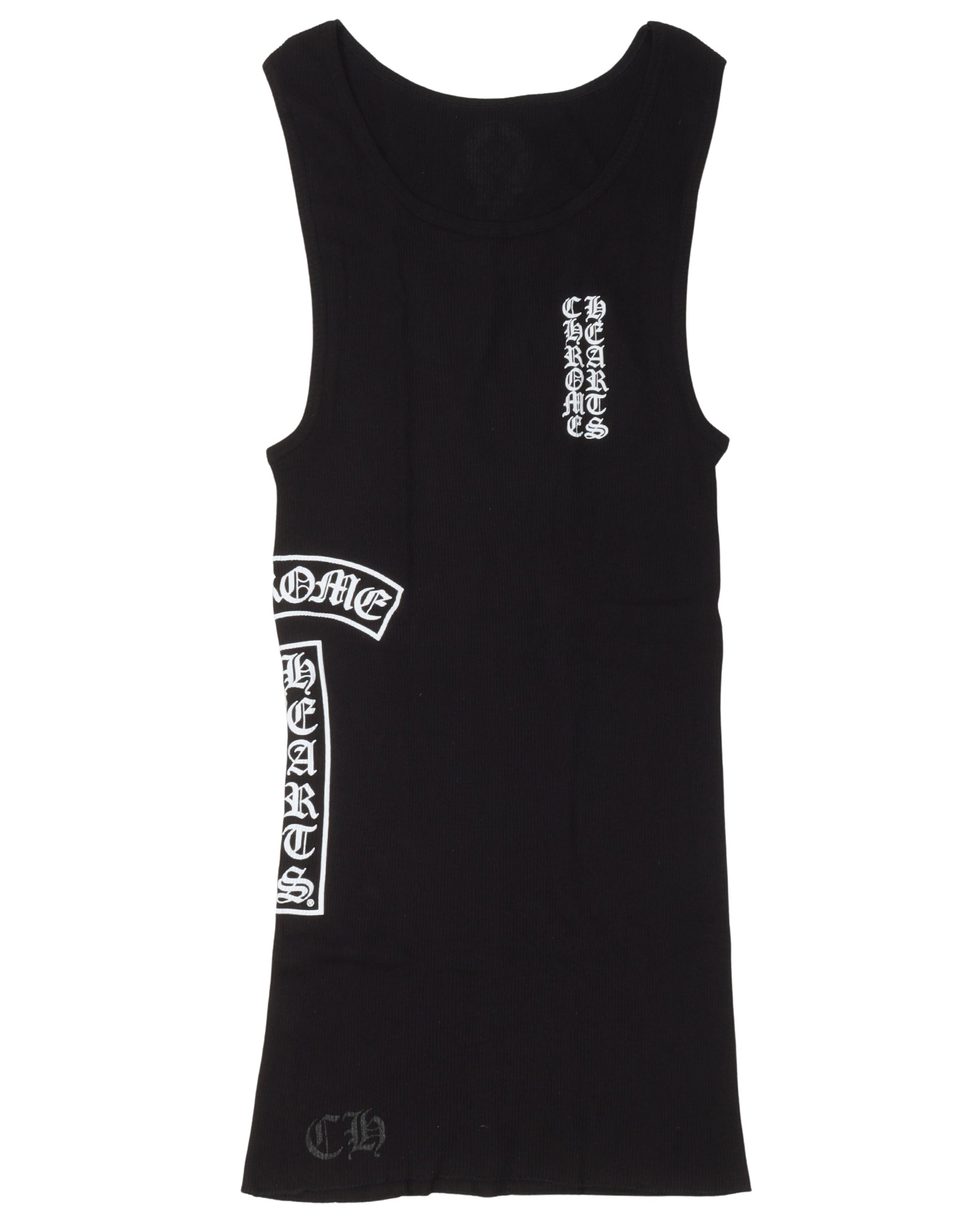 Chrome Hearts Eye Chart Logo Tank Top – Justin Reed Chrome Hearts Eye Chart Logo Tank Top – Justin Reed