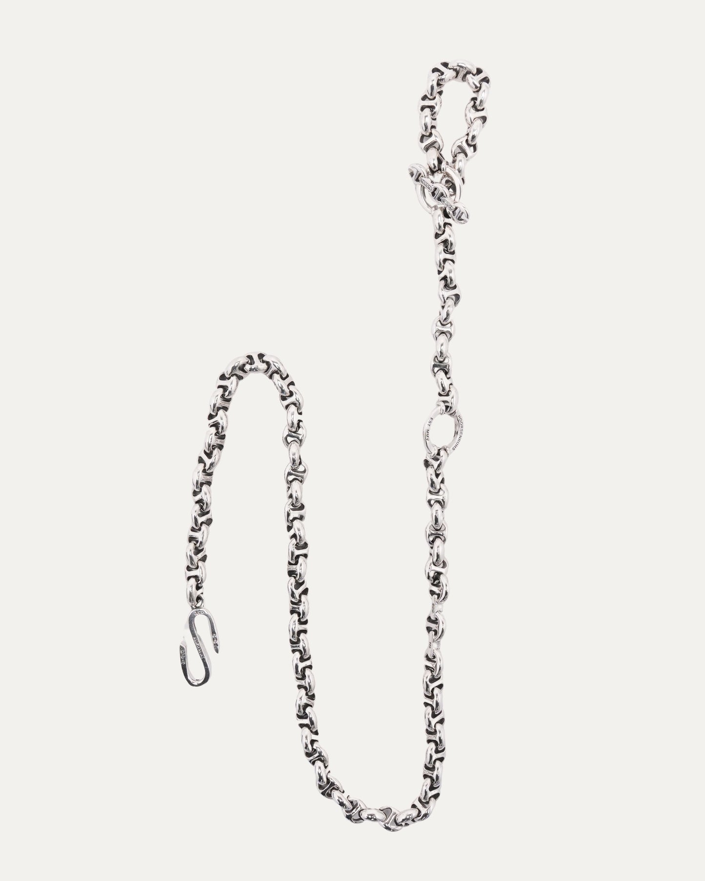 10MM Open-Link Wallet Chain with Diamonds