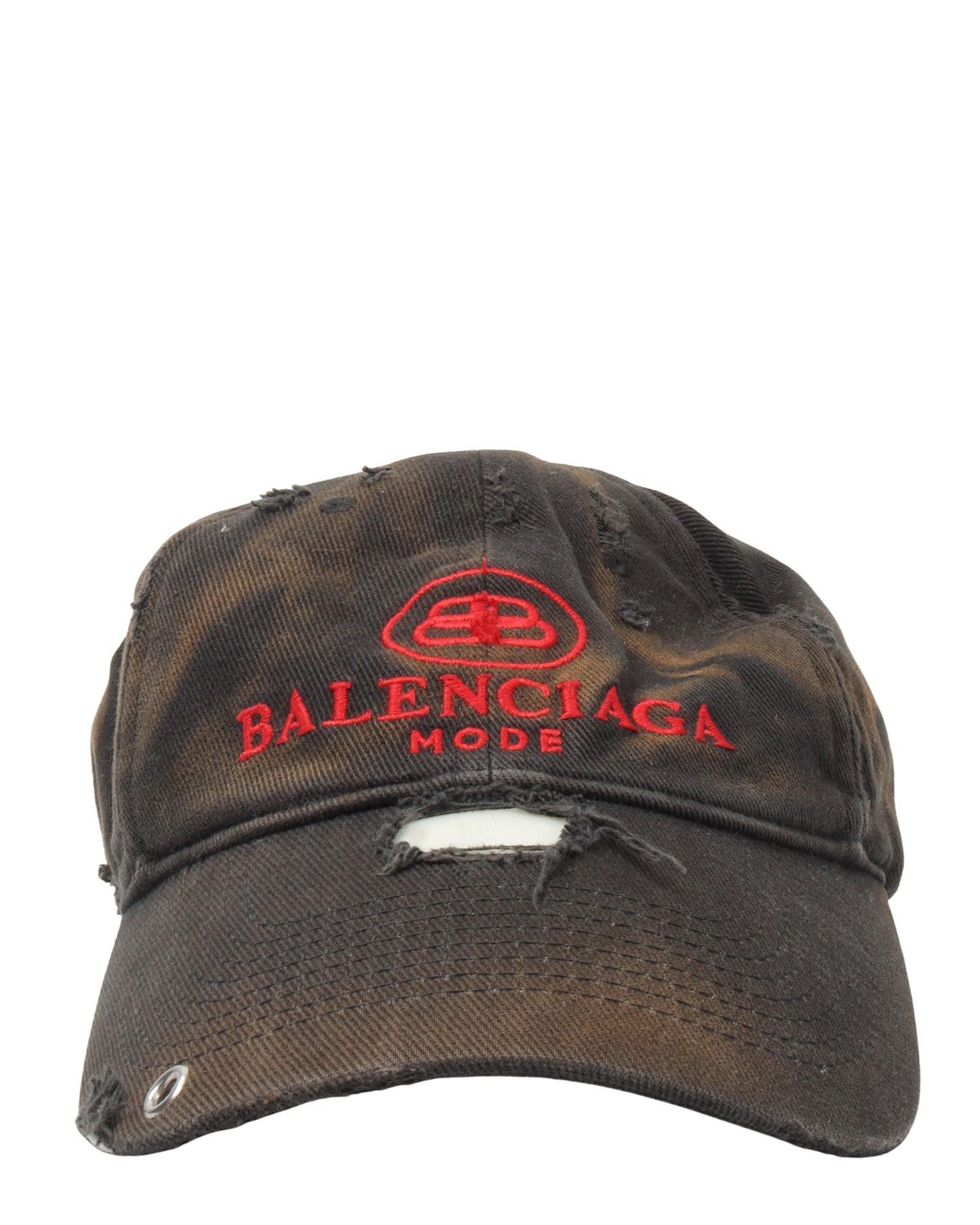 Distressed Piercing Hat