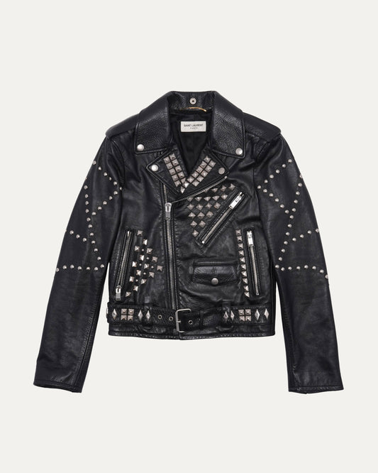 Studded Leather L17 Double Rider Jacket