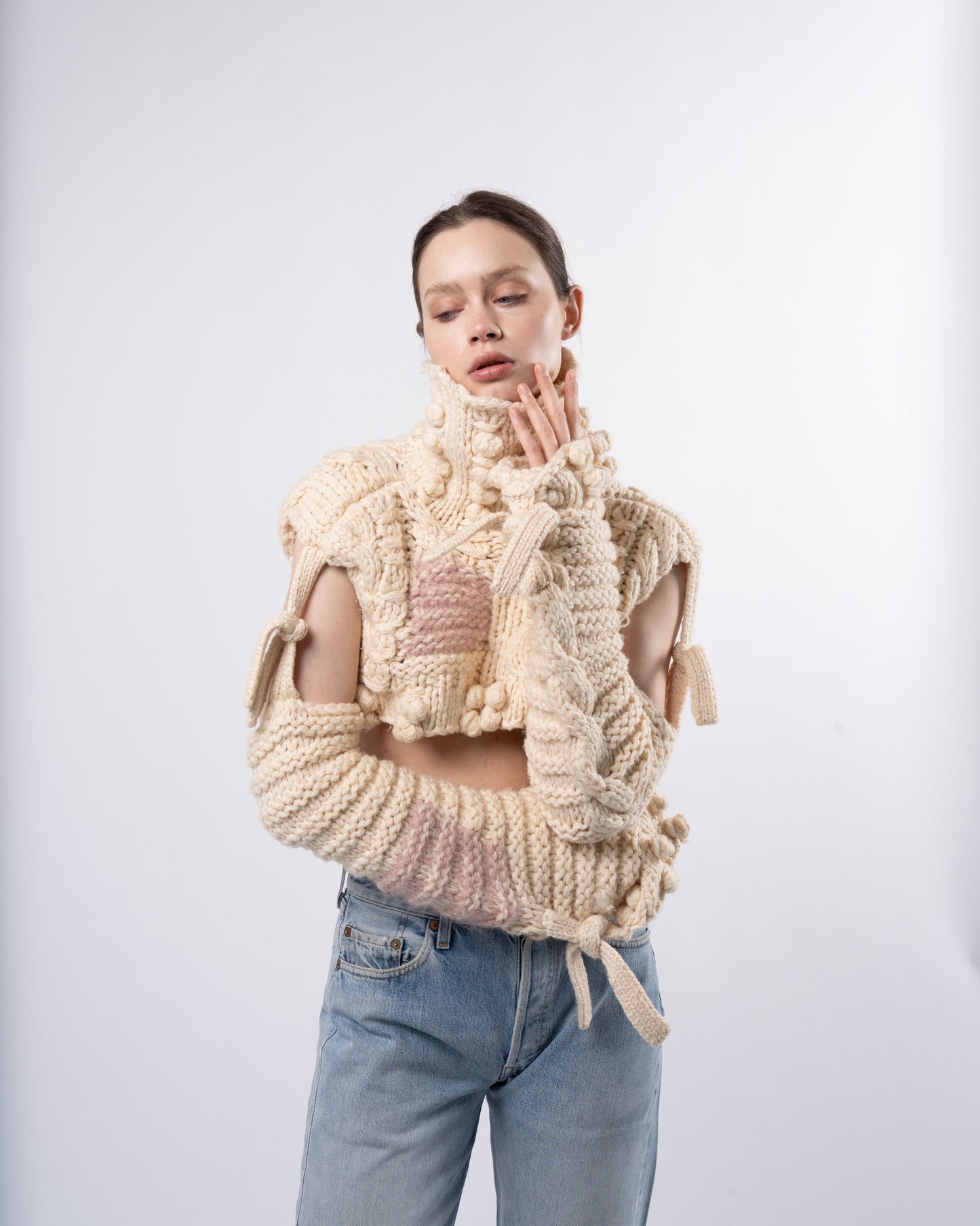 Galliano Era FW 2000 Cropped Knit