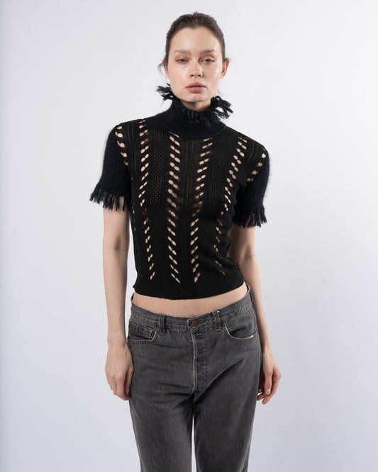 Galliano Era FW 1999 Short Sleeve Knit