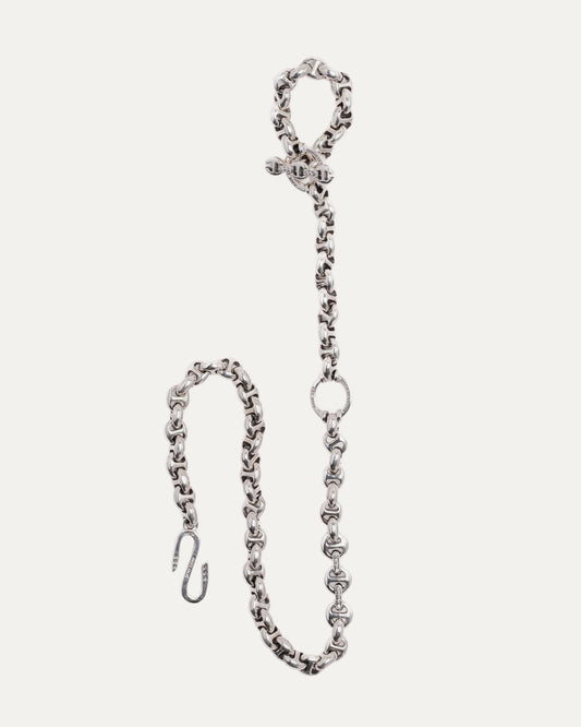 10MM Open-Link Wallet Chain w/ Diamond Toggle