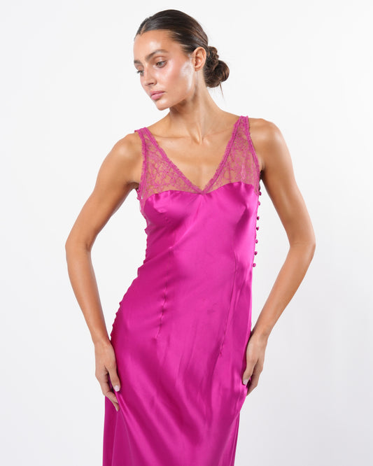 FW 2008 Pink Silk Gown