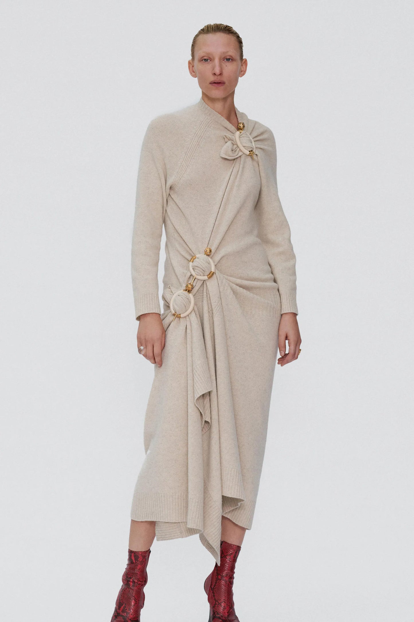 Phoebe Philo Era FW 2018 Brooch Dress