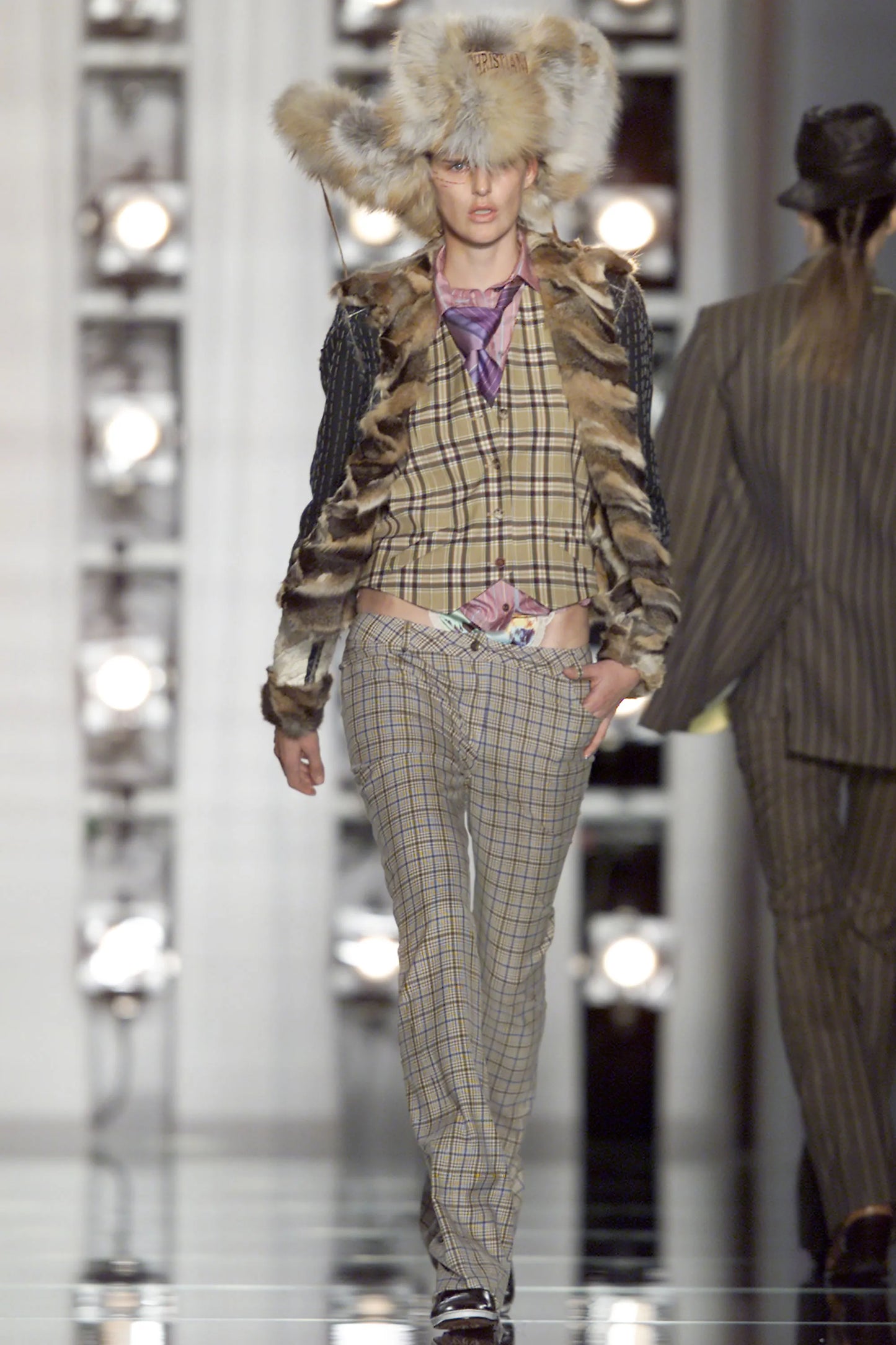 FW 2001 Ad Campaign Plaid Pants