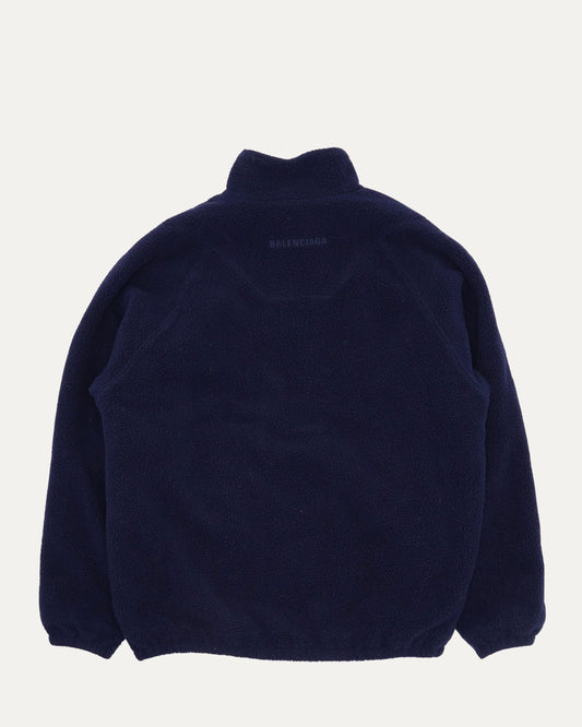 Embroidered BB Logo Fleece Half Zip